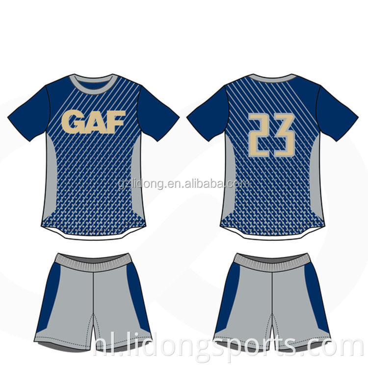 Sublimated voetbaljersey blanco voetbal jersey voetbal jersey voetbal